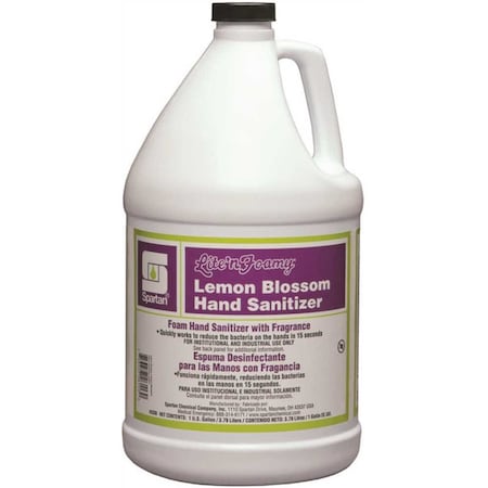 Spartan Lite'n Foamy 1 Gallon Lemon Blossom Hand Sanitizer, 4PK 333804